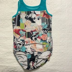 adult medium plum leotard